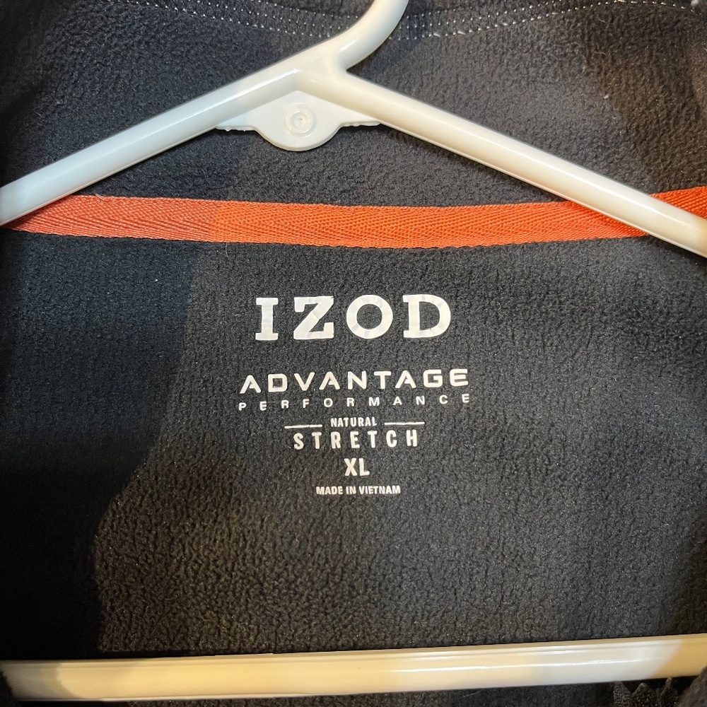 Izod Gray Advantage Performance Stretch Full Zip … - image 5